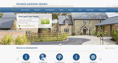 Desktop Screenshot of francisjacksonhomes.co.uk